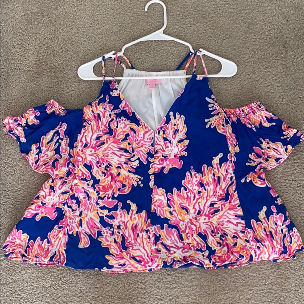 EUC Lilly Pulitzer Bellamie Top